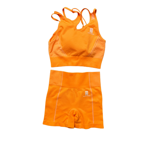 Hot-To-Trot' Fitness Shorts Orange